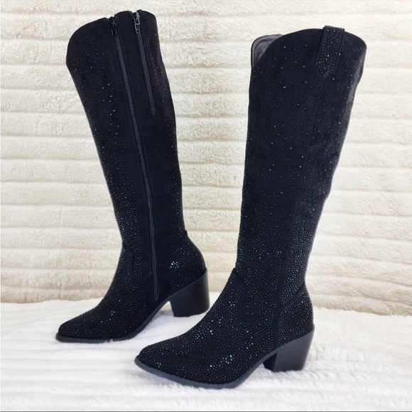 Rhinestone Cowboy Boots - Picture 1 of 5